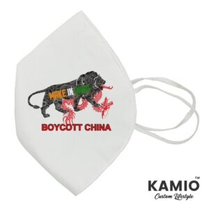 Boycott China Mask Design 3