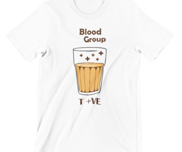 Blood Group Printed T Shirt