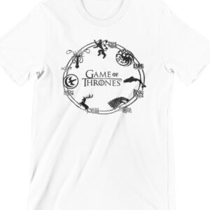 Game Of Thrones Printed T Shirt