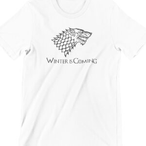 Winter Is Coming Printed T Shirt