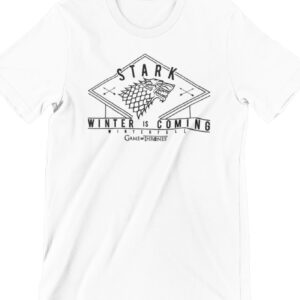 GOT Stark Printed T Shirt