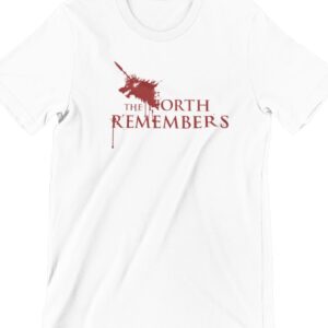 The North Remembers Printed T Shirt