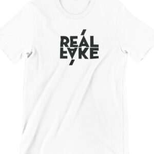 Real Fake Printed T Shirt