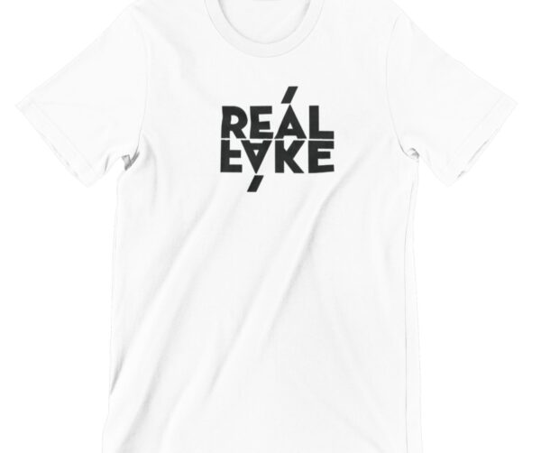 Real Fake Printed T Shirt