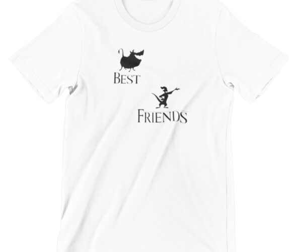 Best Friends Printed T Shirt