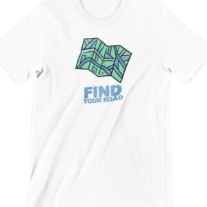 Find Your Road Printed T Shirt
