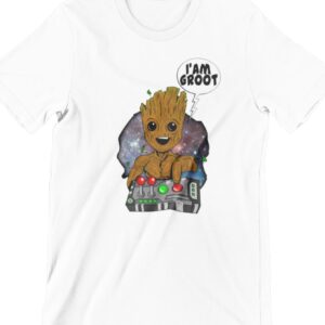 I Am Groot Printed T Shirt