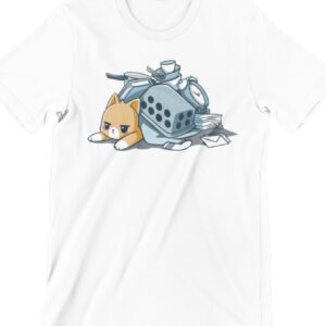 Cat Printed T Shirt