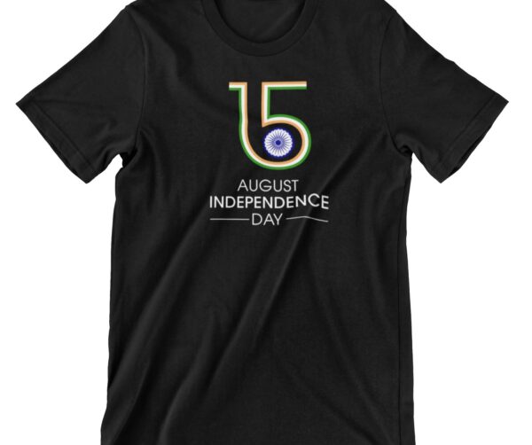 15th August Printed T Shirt