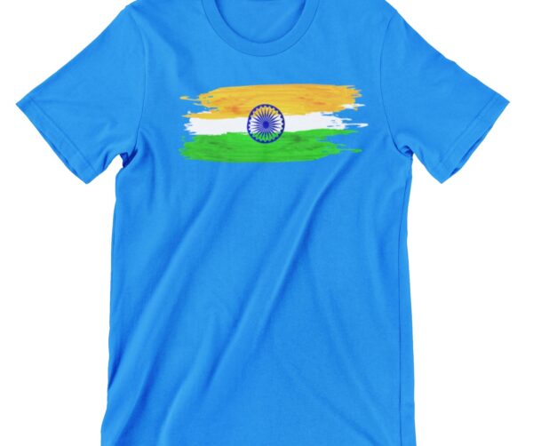 India Flag Printed T Shirt