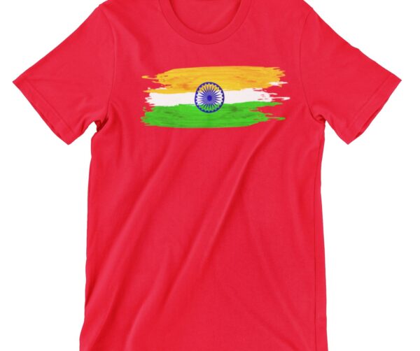 India Flag Printed T Shirt