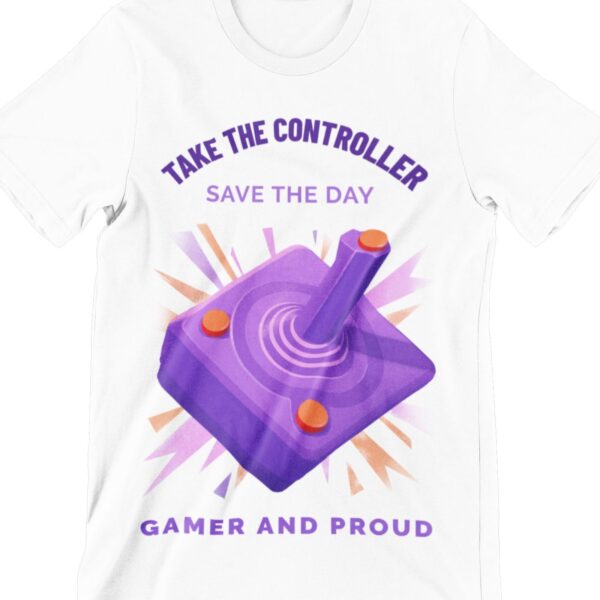 Gamer and Prod Printed T Shirt