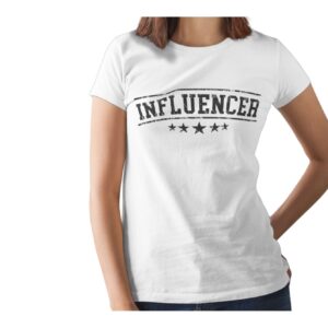 Influencer Printed T Shirt  Women
