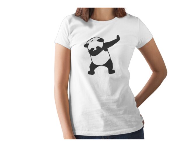 Panda Printed T Shirt  Women