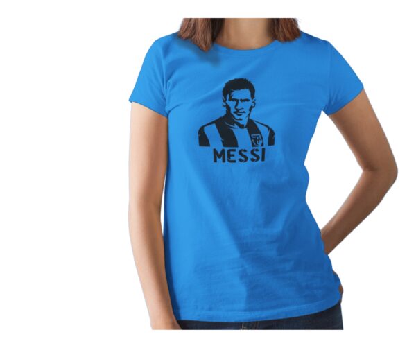 Messi Printed T Shirt  Women