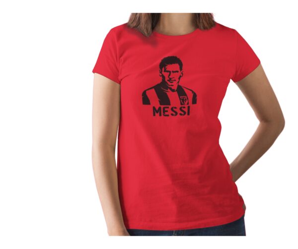 Messi Printed T Shirt  Women
