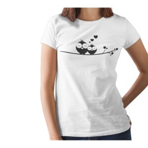 Two Bird Printed T Shirt  Women