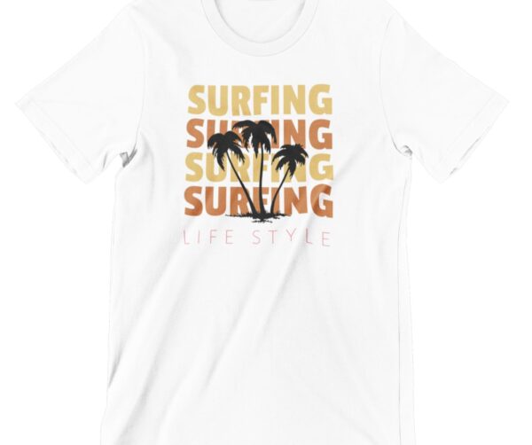 Surfing Printed T Shirt